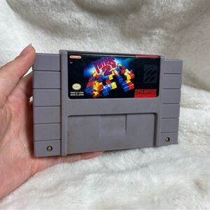 SNES Tetris 2 super Nintendo entertainment system game